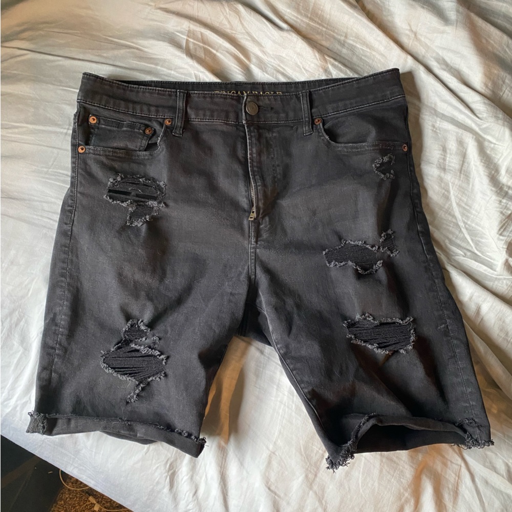 American eagle flex fit jean shorts
